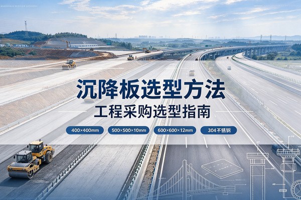 邓州沉降板选择方法