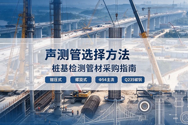 邓州声测管选型标准