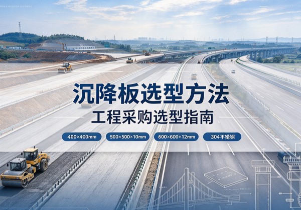 邓州沉降板选择方法