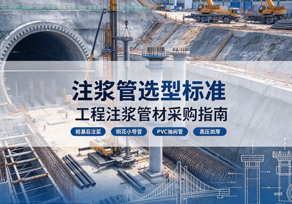 邓州注浆管选型标准